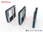 Brushless Motor Swing Barrier Gate QR Reader Face recognition 35 Person/Minute