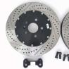 Buy cheap 355*22mm Drilled Slot Disc Center Bell For Audi S3 Rear from wholesalers