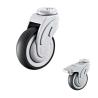 Buy cheap 126x32mm Arc Wheel Silent Bolt Hole Casters 5 Inch Swivel Hospital Caster Wheels Supplys from wholesalers