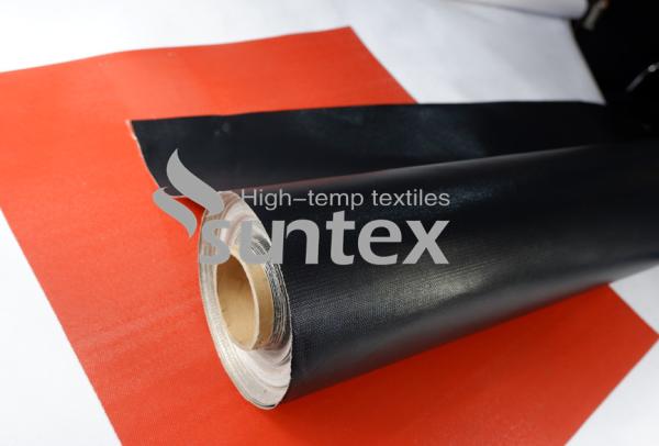 Buy cheap Custom Size PTFE Coated Fiberglass Cloth Manufacturer PTFE Coated Fabrics from wholesalers