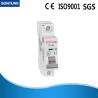 Buy cheap 1P Type B MCB Circuit Breaker Din Rail Household IEC60898 Standard from wholesalers