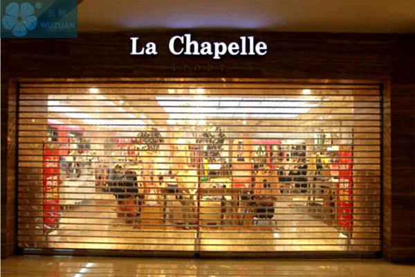 Buy cheap Commercial 2.2mm PC 12mm Tube Clear View Roller Shutters from wholesalers