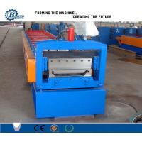 Buy cheap 45 Steel Rollers Standing Seam Forming Machine for 0.3-1.2mm Thickness Fast product