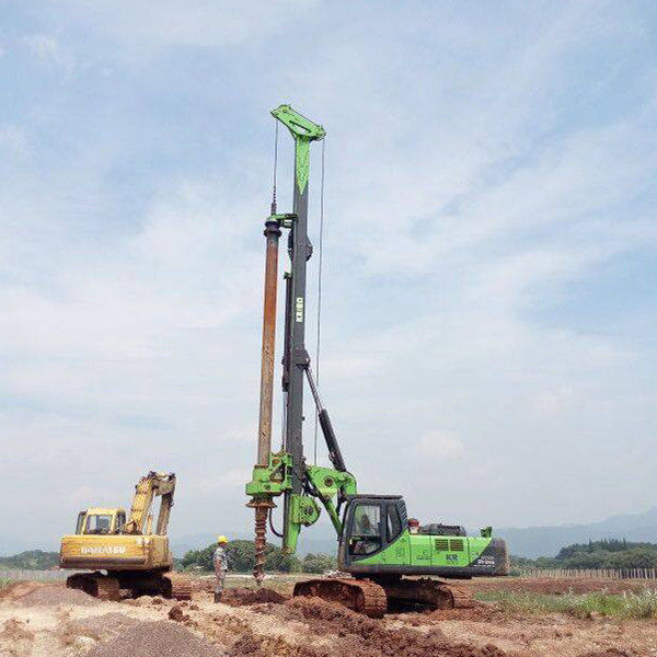 TYSIM KR150C Rotary Drilling Rig 37m Interlocking Kelly Bar Max Pile Diameter 1500mm Max. torque 150kN.m