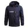 Buy cheap Windproof Outer Wear Apparel Lightweight Polyester Zipper Men Jacket With Hood from wholesalers
