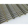 Buy cheap Antique Brass Plain Decorative Woven Metal Mesh For Stainless Steel Screen from wholesalers