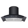 Buy cheap Glass Arc Chimney Hood Electric Wall Mount Range Hood Low Noise Copper Motor from wholesalers
