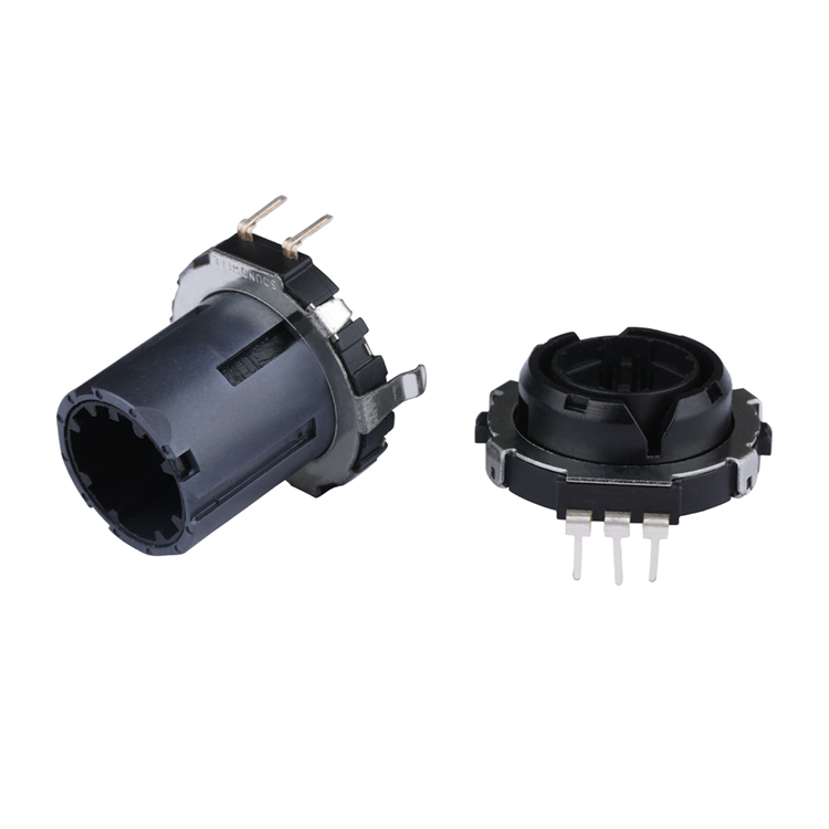 Encoder Switch,360 °Rotation Hollow Shaft Encoder EC25 For Car Audio,Incremental Rotary Encoder,Coded Rotary Switch