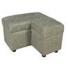 Buy cheap Ottoman Technological Linen Fabric Sofa Plastic Legs Foam Dried Solid Wood Frame from wholesalers