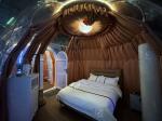 Transparent Vacant Star Room Geodesic Dome Glamping Dome House For Garden