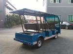 Blue 48V 9 Passengers Electric Tourist Bus For Hotel / Club / Resort
