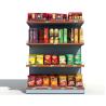 Buy cheap Factory Customized Size Thickness Color Supermarket Shelves Estantes De Supermercado from wholesalers