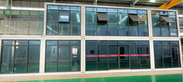 Buy cheap Steel Custom Prefab Container House 20ft / 40ft For Site Office Building from wholesalers