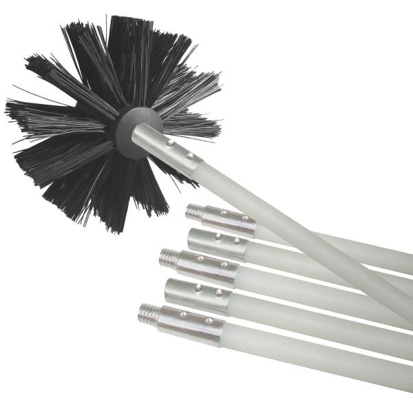 Buy cheap Ventilation System Nylon Dryer Vent Brush Kit / Nylon Cleaning Set Roller Style from wholesalers