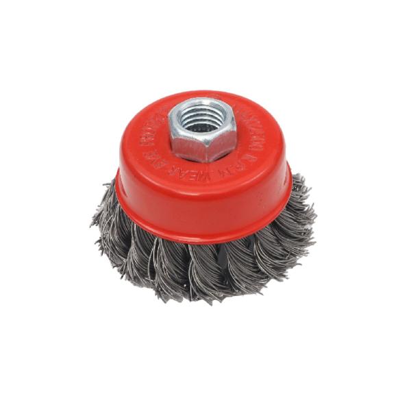 Customized Support 3 inch Wire Wheel Brush Cup Brush 4 Pack for Welding ODM
