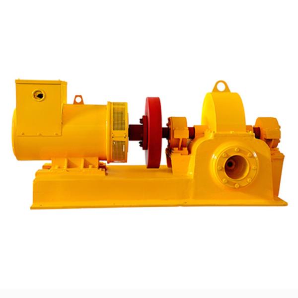Buy cheap 75kw Dual Wheel Dual Jet Hydroelectric Turbine Generator 55.1 - 246.5kw Output from wholesalers