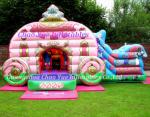 Buy cheap Inflatable Toys: Hot Sale Inflatable Bouncy Castle with Slide (CY-M2071) from wholesalers