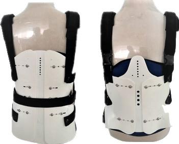 Buy cheap Perforated Breathable Fabric Lumbar Sacral Support Back Brace For Women , Men from wholesalers