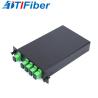 Buy cheap G657A1 Fiber Optic Splitter 1x2 1x4 1x8 1x16 FTTH Metal Box LGX Cassette Type from wholesalers