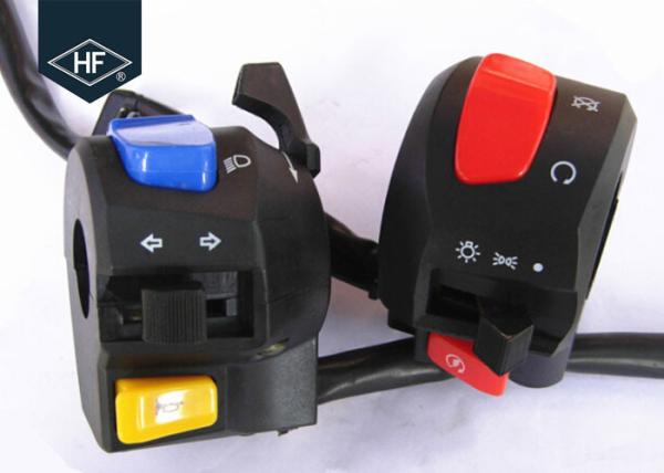 Buy cheap CG Other Parts Plastic Black 7/8" Cafe Racer Motorcycle Handle Switch from wholesalers