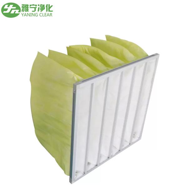 Buy cheap Yellow F8 Hepa Filter / Bag Filter from wholesalers