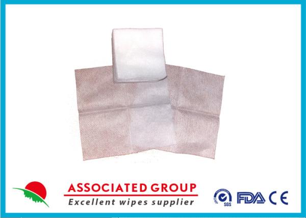 Buy cheap Antibacterial Disposable Nonwoven Gauze Swabs 10 X 10 Household Size Design from wholesalers