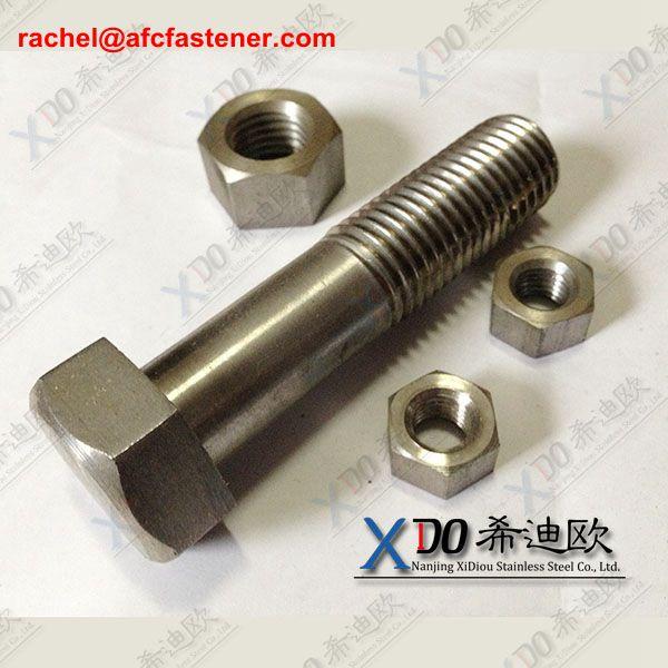 Buy cheap 904L asme b18.2.1 hex head cap screw din1.4539 uranus B6 uns n08904 from wholesalers