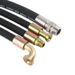 Double Epdm Hydraulic Oil Hose Pipe Fittings Weather Resistant