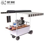 Four Wheel Electric Scooter Coffee Bike Cart IPX4 18KM/H