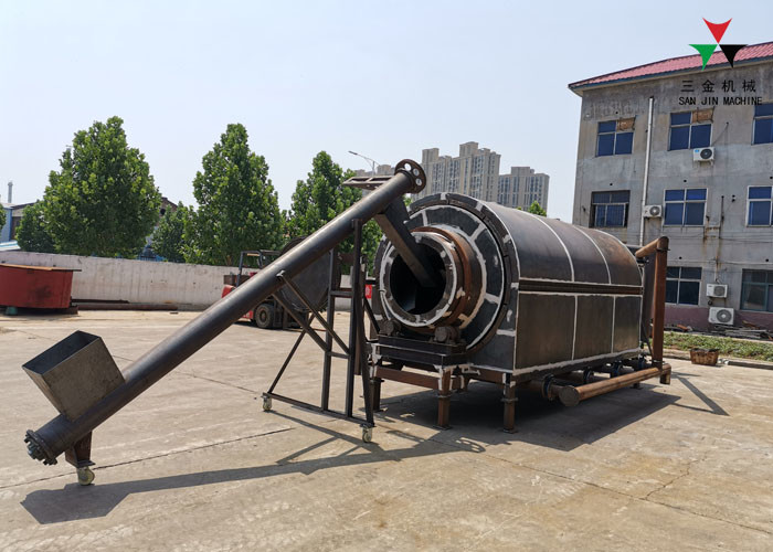 800kg/H Charcoal Carbonization Machine