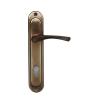 Buy cheap DIN 0582 Zinc Painting Door Handles With Cylinder Hole from wholesalers