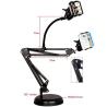 Buy cheap Metal Plastic 16cm Mobile Phone Stand For Video Recording from wholesalers
