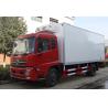 Buy cheap 4x2 190hp Cargo Van Trailer , Freezer Refrigerated Van Truck / Cargo Box Truck from wholesalers