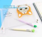 Fashion lock Packaging Bag with Slider Fashion PVC sealed stationery bag,