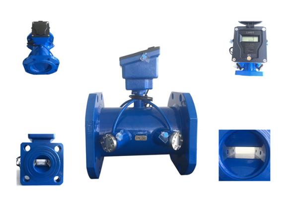 Buy cheap High Precision Ultrasonic Water Meter , Digital Wireless Water Flow Meter from wholesalers