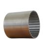 Buy cheap Custom Johnson pipe Wedge Wire Wrapped Screen Steel Drum Filter Tube for Fish Pond Supplier from wholesalers