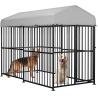 Buy cheap Large Outdoor Dog Kennel Heavy Duty Metal Frame Fence Dog Cage Outside Pen Playpen Dog Run House with UV & Waterproof from wholesalers