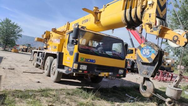 Buy cheap Xg 50K-1 50ton 70t 80t 100t Used Mobile Crane Truck Crane Hydraulic Crane for Sell from wholesalers