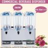 Buy cheap 3 Flavors Desk Top 1500W Beverage Dispenser Juice Milk With Refrigerator from wholesalers