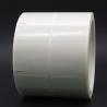 Buy cheap 52x36-19mm Cable Adhesive Label 2mil White Matte Clear Water Resistant Vinyl Cable Label from wholesalers