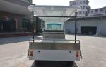 7.5kW 2 Person Electric Utility Cart Electric Cargo Bus With Heavy Payload