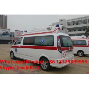 Buy cheap High quality and lower price new FOTON MP E series transiting ambulance vehicle for sale, FOTON gasoline ambulance from wholesalers