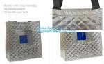 Large folding keeping cool cooler bag lunch bag for food fruit seafood steak