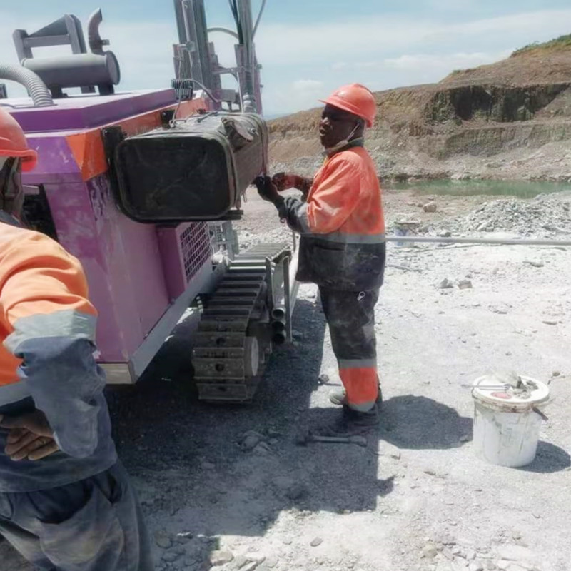 Integrated DTH Drilling Rig Equipment Mining Machine Hydraulic Blast Hole Drilling Rig