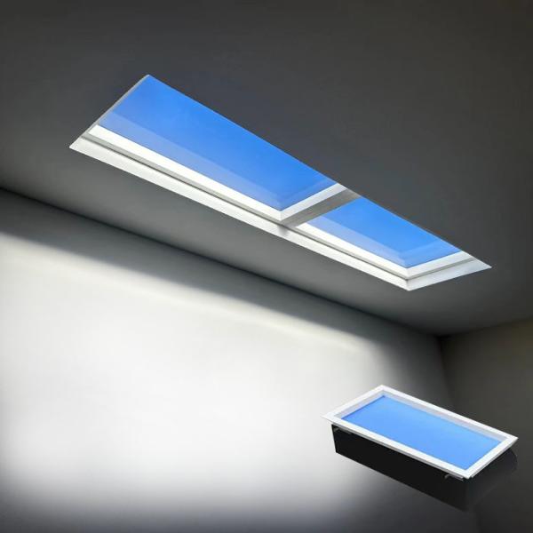 Smart Sky Faux Skylight Panels-Simulated Natural Daylight Panel for Home, Office