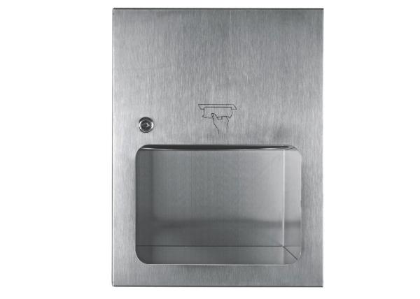 Buy cheap Stainless steel material Factory Wall Mount Toilet Accessories Kitchen Paper Towel Holder Paper Dispenser with lock from wholesalers