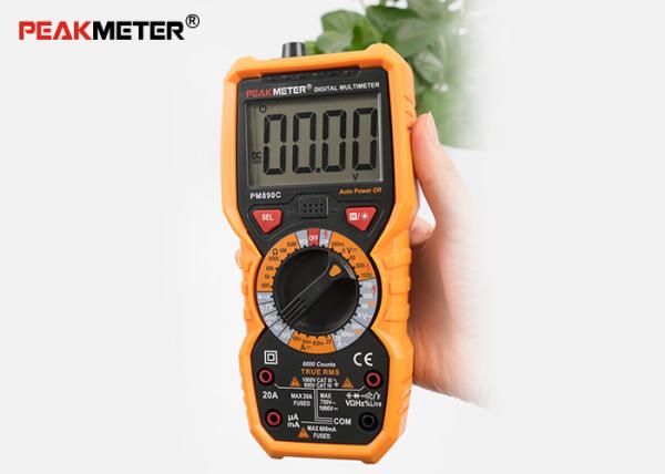 Buy cheap Professional Handheld Digital Multimeter Overload Protection Low Battery Indications from wholesalers