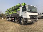 300KW 56m Second Hand Pump Truck , Boom Pump Truck Strong Suction With 6 Arm