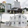Buy cheap 2 Story Flat Pack Temporary Portable Steel Structure Accommodation from wholesalers