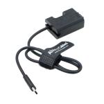 NP-FW50 Dummy Battery To USB-C Type-C PD QC Power Cable For Sony A6000/A6500